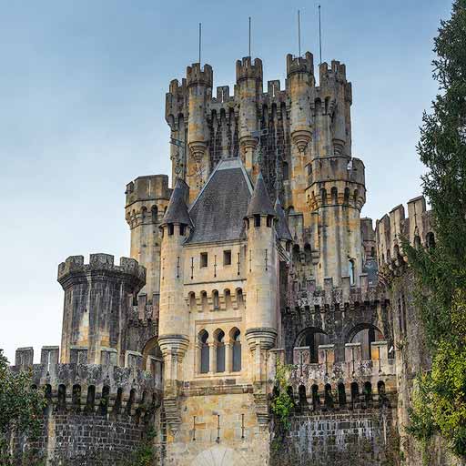 Castillo de Butrón en Bizkaia