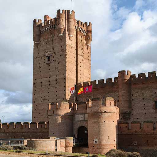 Castillo de la Mota en Medina del Campo, Valladolid