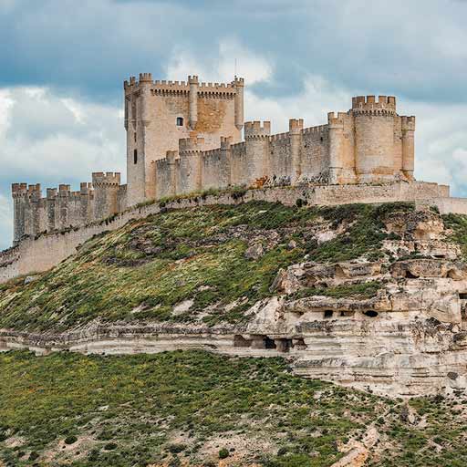 Castillo de Peñafiel en Valladolid