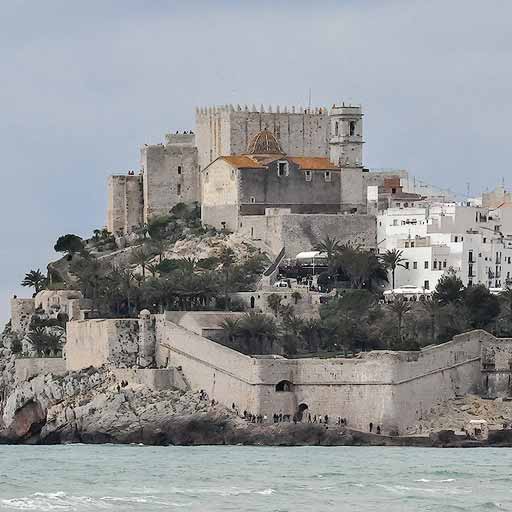 Castillo de Peñíscola en Castellón