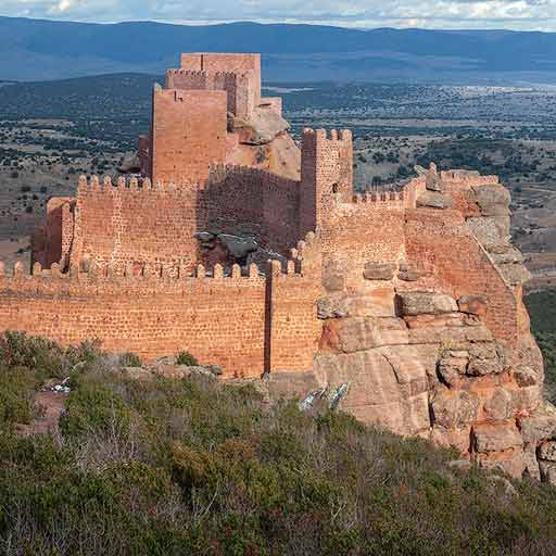 Castillo de Peracense en Teruel