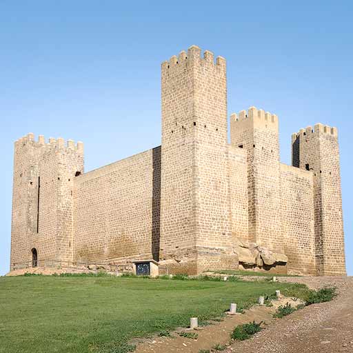 Castillo de Sádaba en Zaragoza