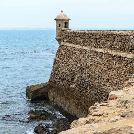 Castillo de Santa Catalina en Cádiz