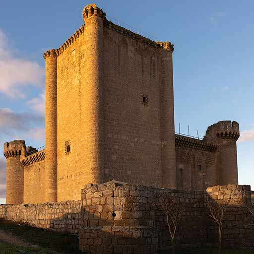 Castillo de Villafuerte de Esgueva en Valladolid