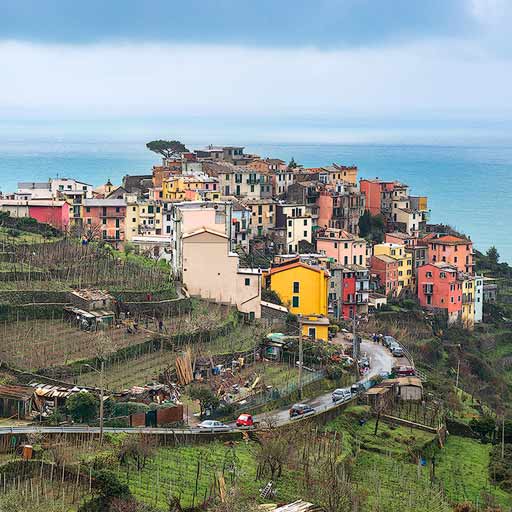 Corniglia en el Cinque Terre