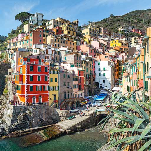 Riomaggiore en el Cinque Terre