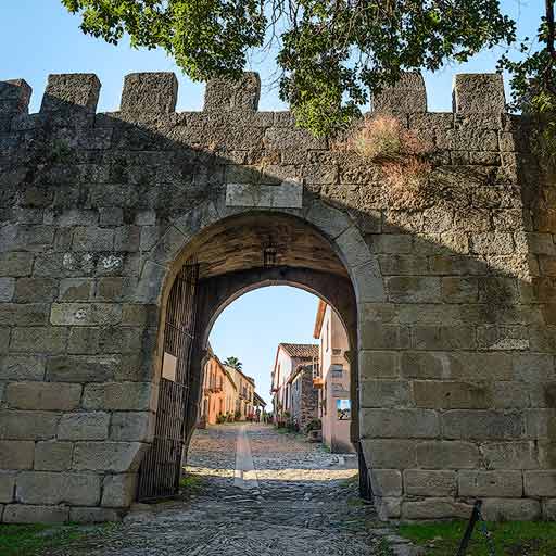 Granadilla, uno de los pueblos más bonitos de Cáceres