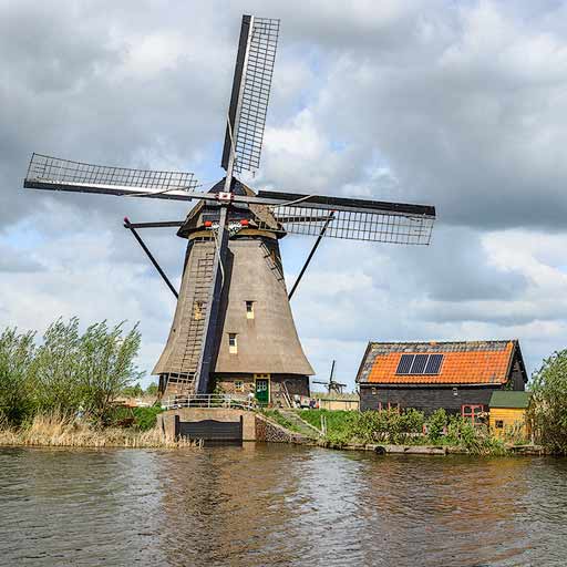 Molinos de viento de Kinderdijk