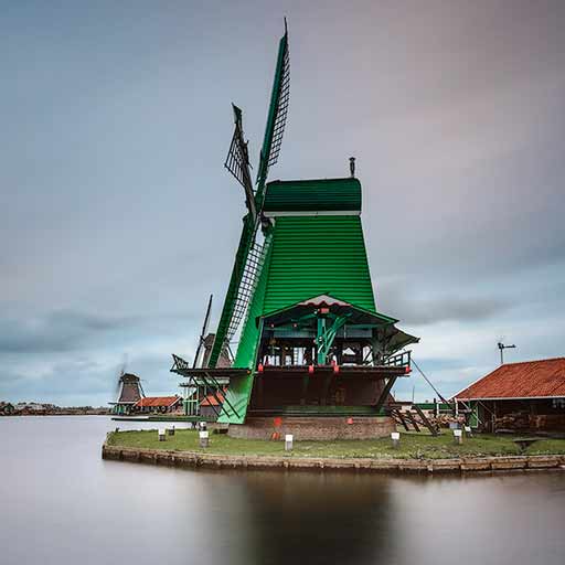 Molinos de viento de Zaanse Schans