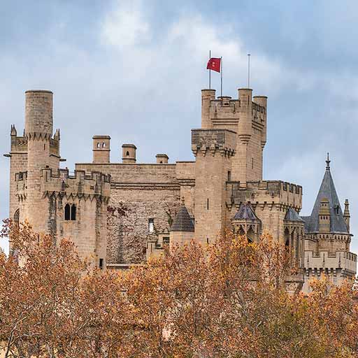 Palacio Real de Olite en Navarra