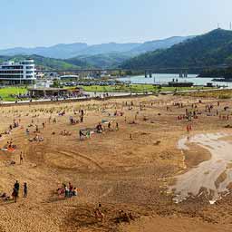 Playa de Antilla en Orio