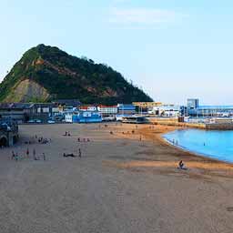 Playa de Malkorbe en Getaria