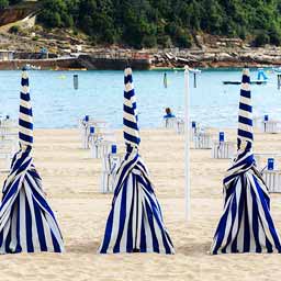 Playa de Ondarreta en Donostia/San Sebastián
