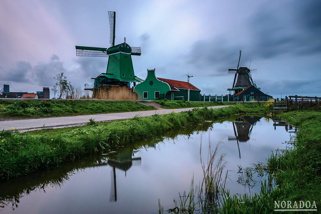 Molinos de viento de Zaanse Schans