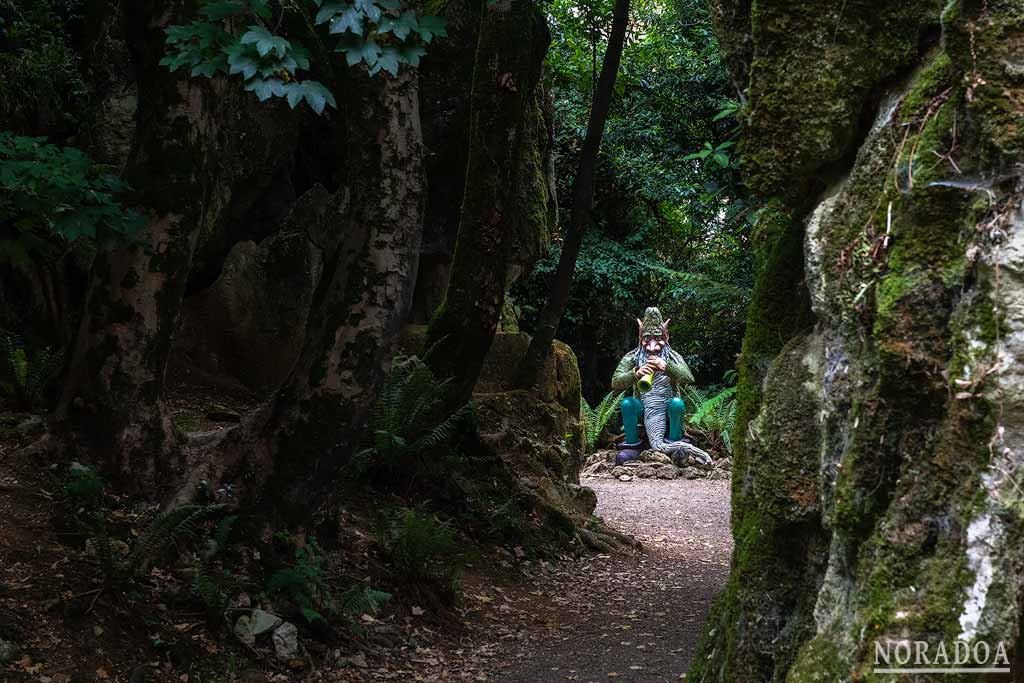 El Parque Mitológico de Mina Pepita está situado en una antigua mina de Solares, Cantabria