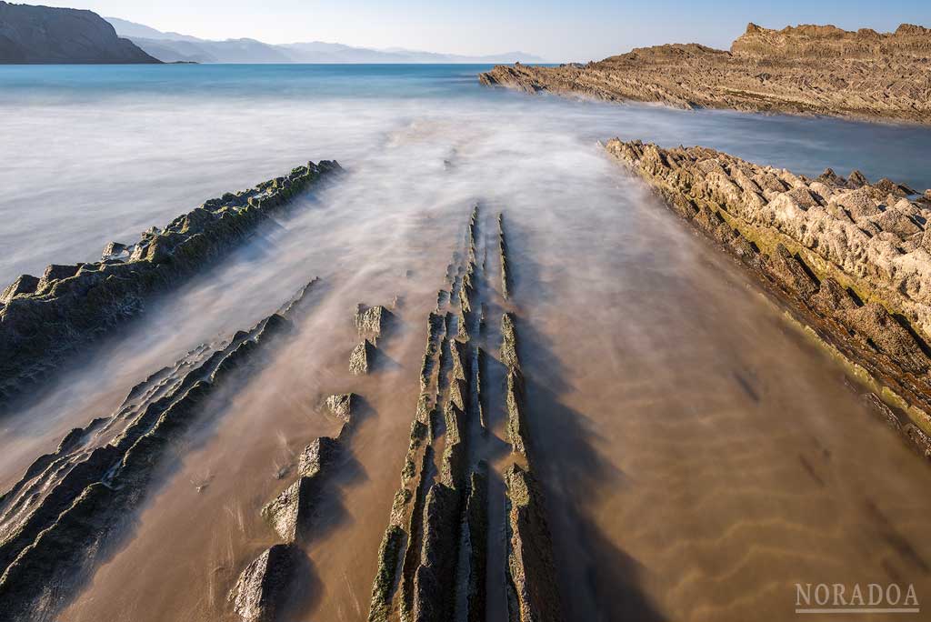 Playa de Itzurun en Zumaia