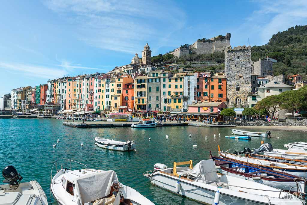 Portovenere o Porto Venere en el Golfo de los Poetas