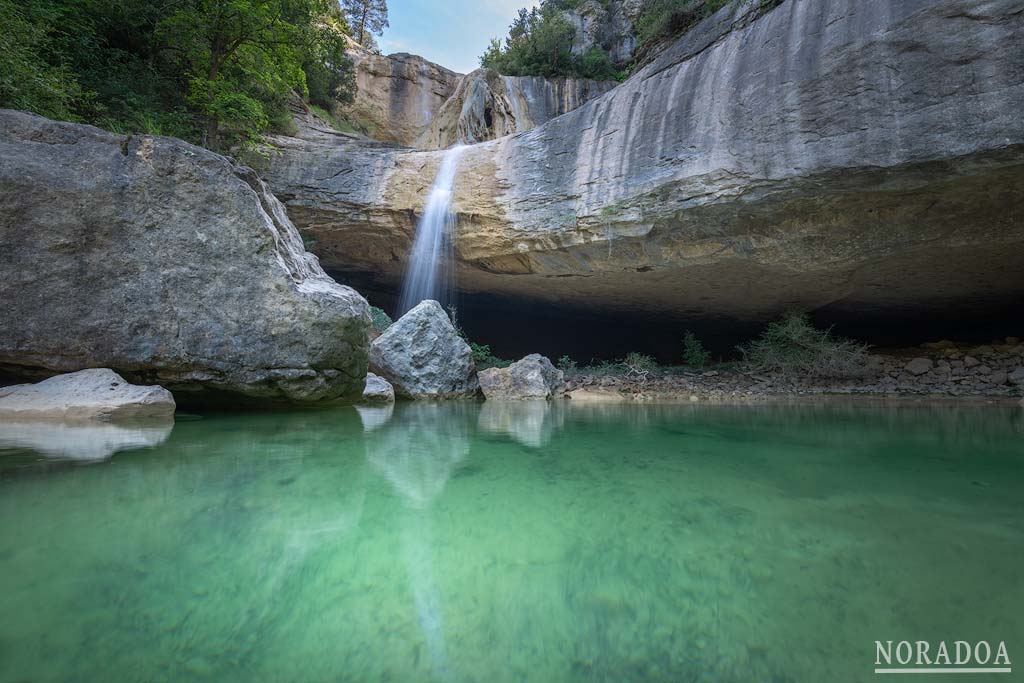 La Cascada del Confesionario es una de las cascadas más espectaculares de Huesca