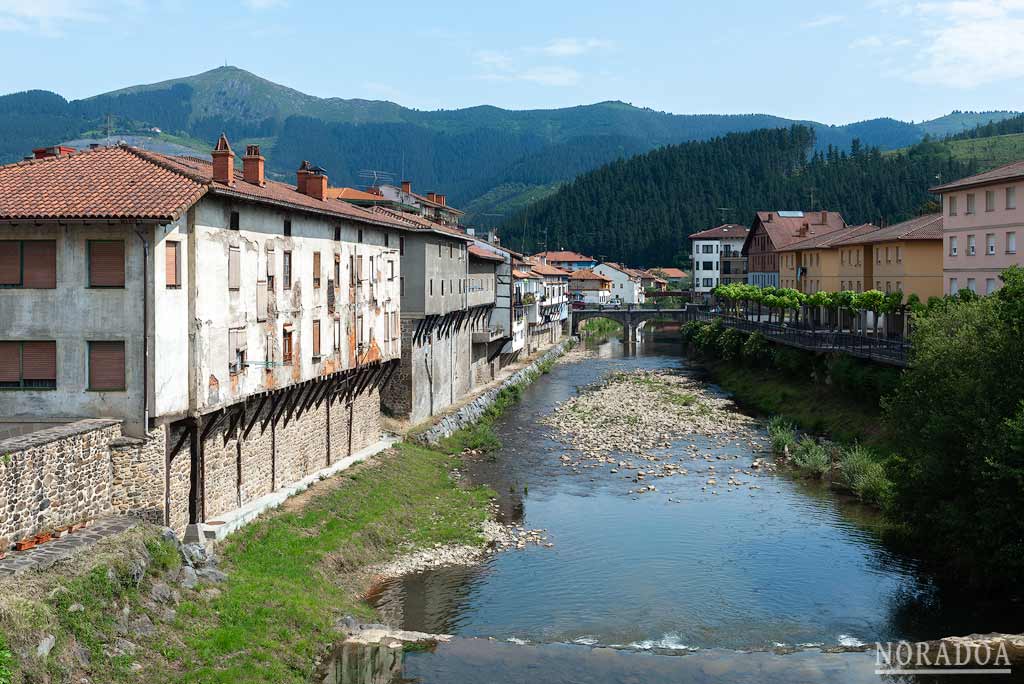 Río Altube al paso por Orozko