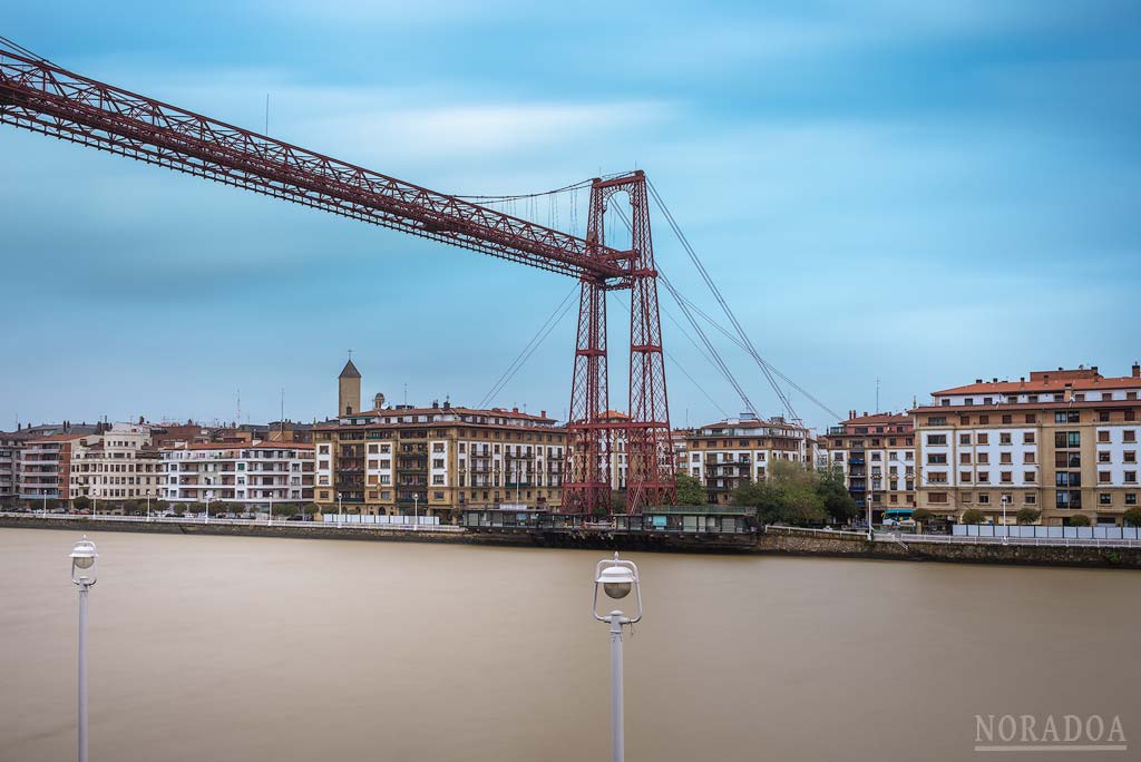El Puente Colgante de Portugalete visto desde el hotel