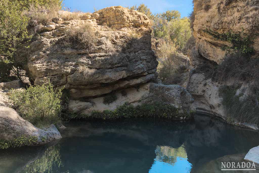 Cañón creado por las aguas del río Mula en la zona del Salto del Usero