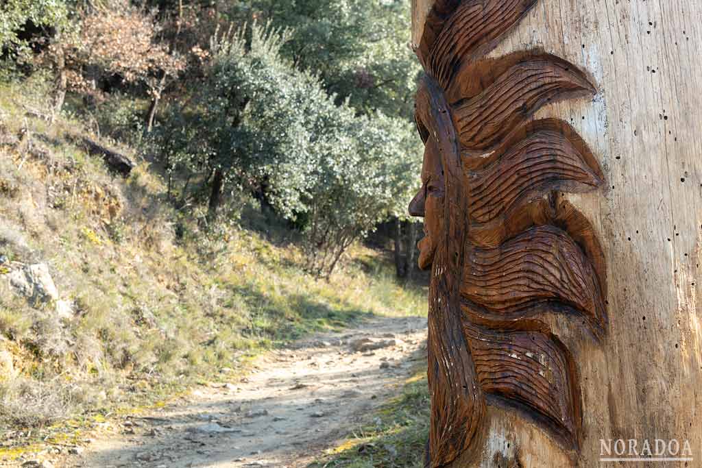 Sendero Hazitxo, el bosque animado de Berriozar en Navarra