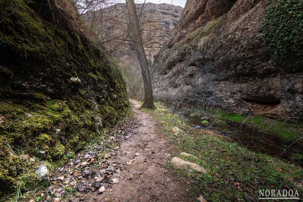 Sendero del Salto del Agua de Matute, La Rioja