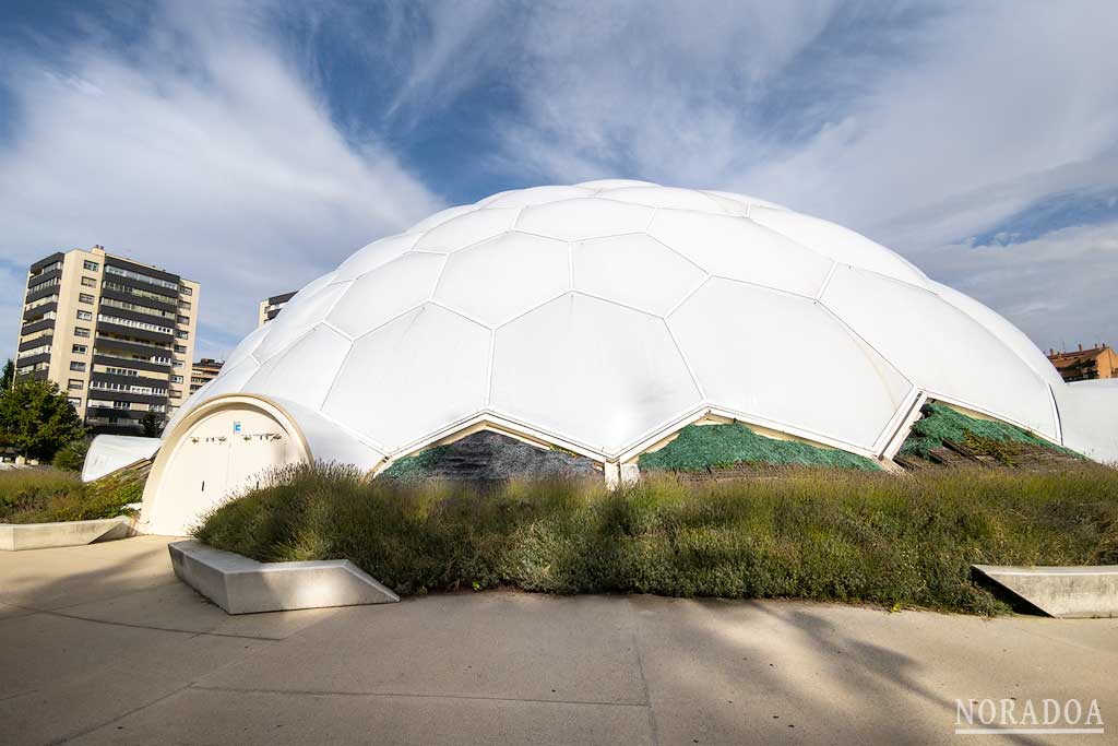 La Cúpula del Milenio fue traída desde la Expo Zaragoza 2008