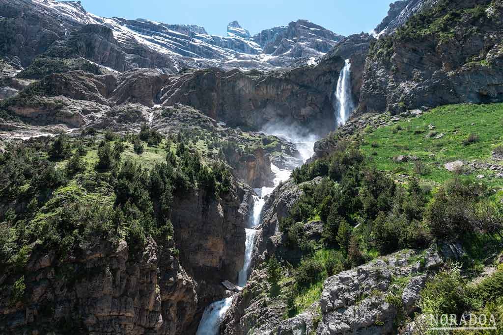Cascadas del Cinca, también conocidas como Es Churros de Marmorés